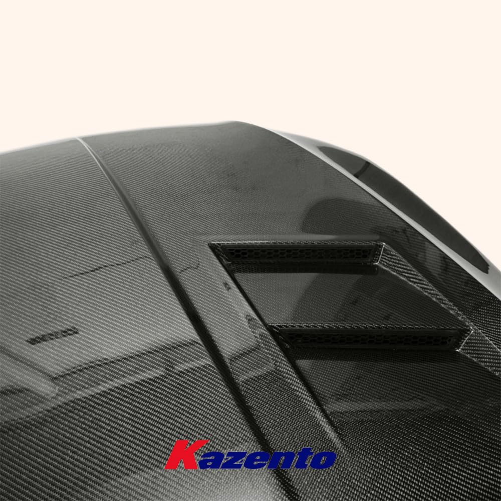 Kazento USA Shipping For VW GOLF 7 7.5 R GTI AS Style Carbon Fiber Cooling Vented Front Hood Bonnet - Kazento Carbon Parts