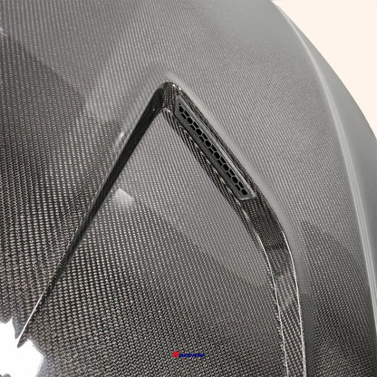 Kazento For Toyota Camry 2018-2023 Carbon Fiber Front Bumper Vented Cooling Hood Bonnet - Kazento Carbon Parts
