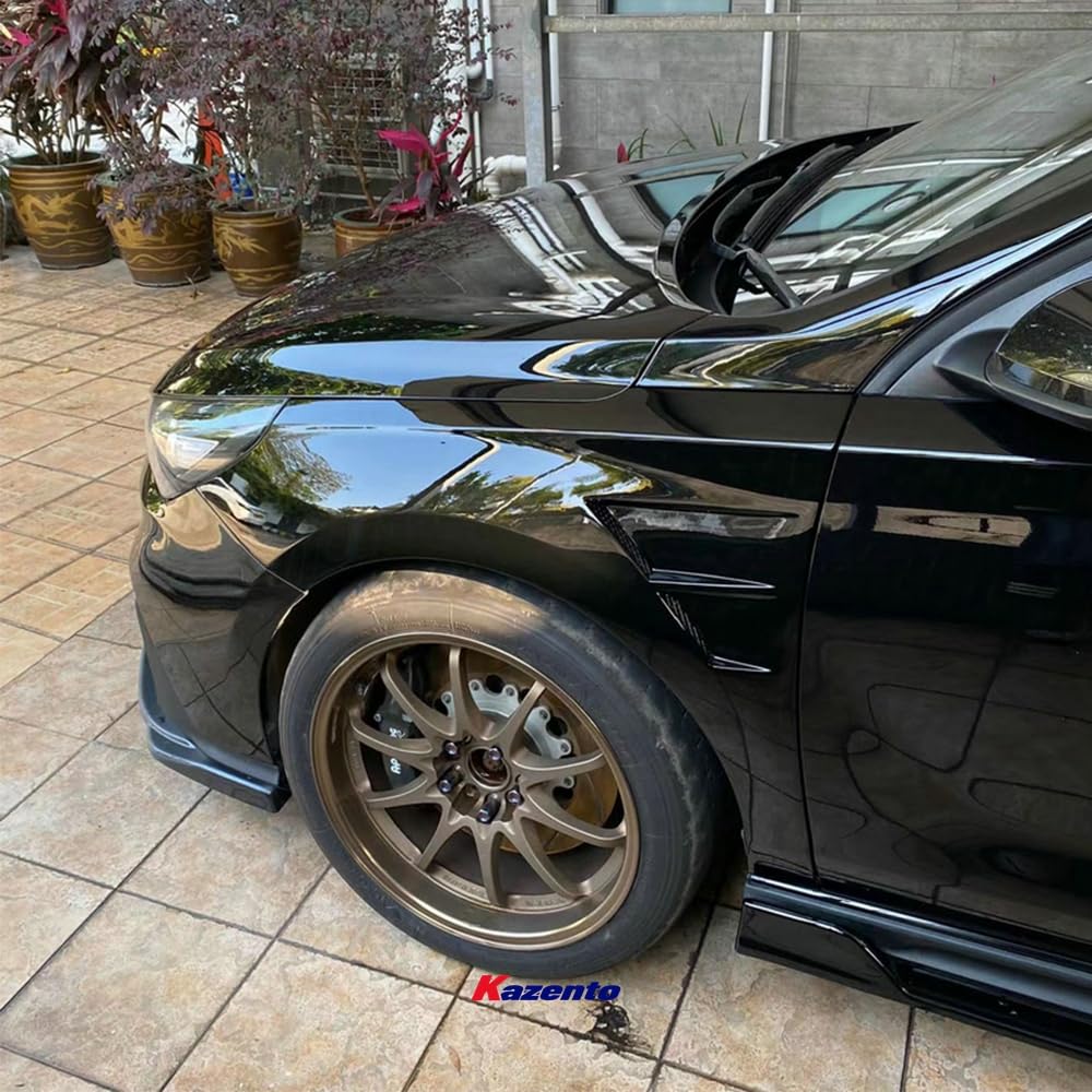 Kazento For Hyundai I30N Pd 18-21 Pre-Facelift Epa D Type Front Fender (Will Also Fit Elantra Gt Hatch Us Model) Fiber Glass - Kazento Carbon Parts