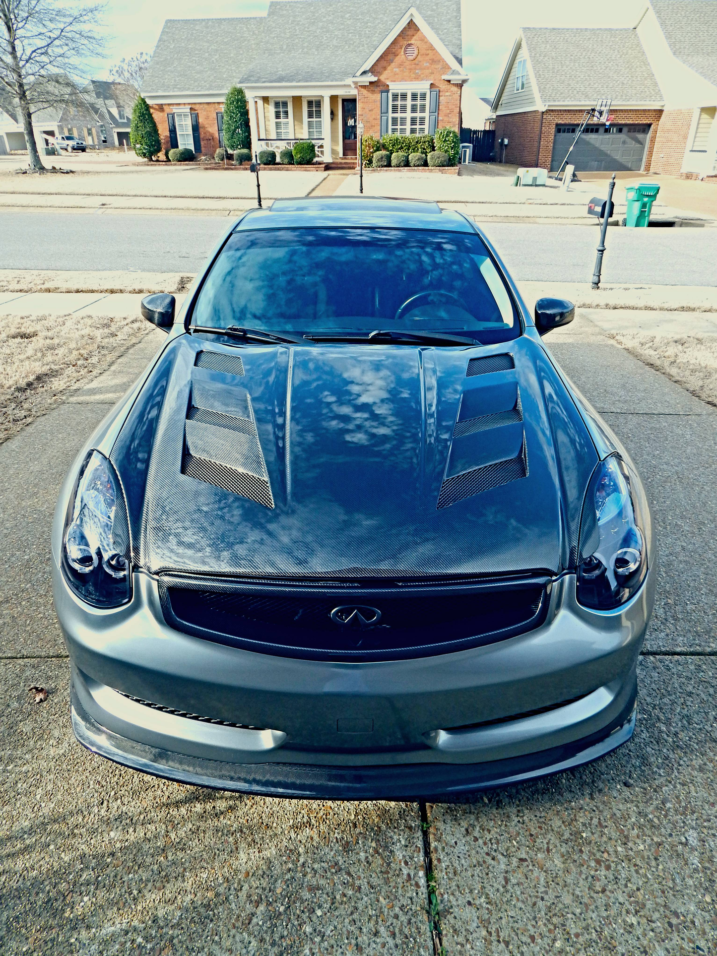 Infiniti G35 Skyline CPV35 350GT Coupe AMS Style Hood Bonnet 2003-2007