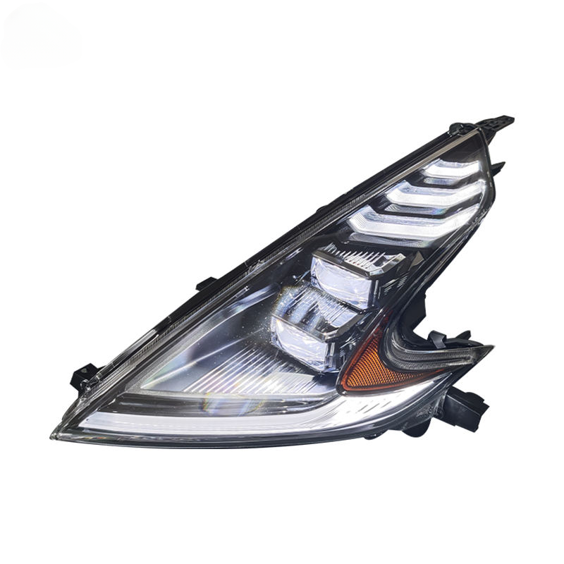 Nissan 370Z Z34 OEM LED Lightning Bolt Head Lights 2008-2021 Pair