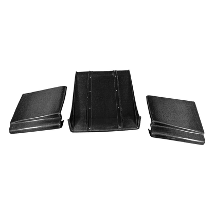 98-07 Mitsubishi Evolution EVO 5 6 7 8 9 Sedan Carbon Rear Diffuser 3pcs