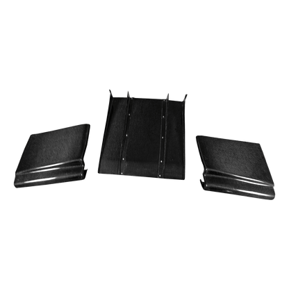 98-07 Mitsubishi Evolution EVO 5 6 7 8 9 Sedan Carbon Rear Diffuser 3pcs