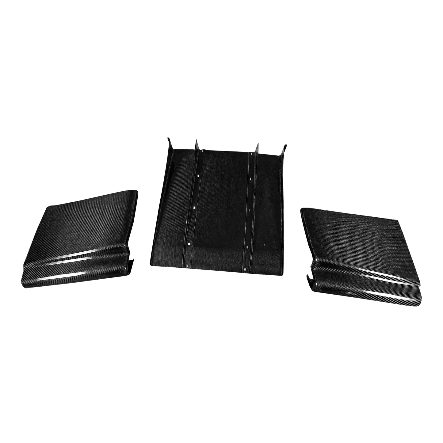 98-07 Mitsubishi Evolution EVO 5 6 7 8 9 Sedan Carbon Rear Diffuser Kazento Carbon Parts Carbon Fiber EVO56789-DIF-3P-KZ-CF