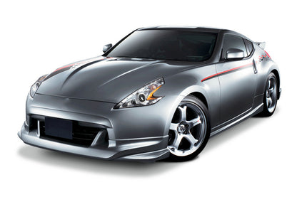 09 onwards Z34 NIS Style Front Bumper Nose Chin Spoiler Carbon Fiber - Kazento Carbon Parts