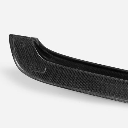 09 onwards Z34 NIS Style Front Bumper Nose Chin Spoiler Carbon Fiber - Kazento Carbon Parts