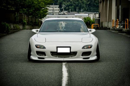 For Mazda RX7 FD3S 93-96 OE Style Forged Carbon Fiber Front Lip Splitter (2pcs) - Kazento Carbon Parts