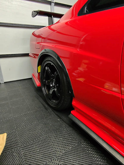 Nissan Skyline R34 GTR NS Front Rear Over Fender Flare 1999-2002 4Pcs