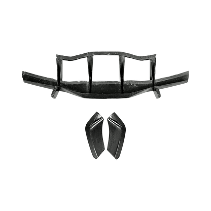 Chevrolet Corvette C8 20-24 Carbon Rear Bumper Diffuser Lip 3pcs