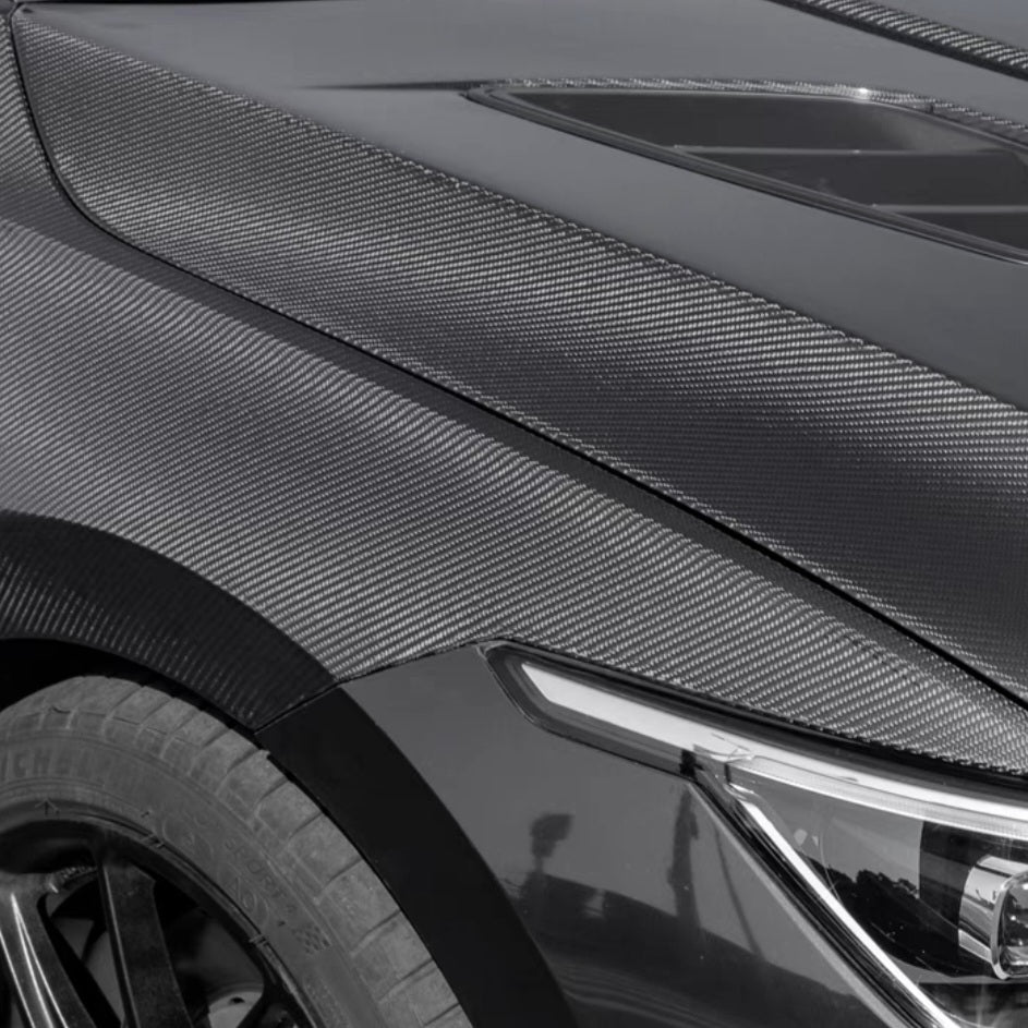 Volkswagen Carbon FIber Front Vented Fenders for Golf MK8 Replacement