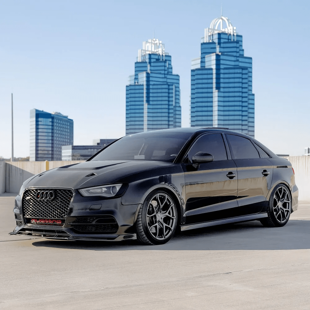 Audi A3 S3 RS3 8V TAK Style Front Vents Fenders 2014-2020 Kazento Carbon Parts Carbon Fiber RS3-FF-MK-CF