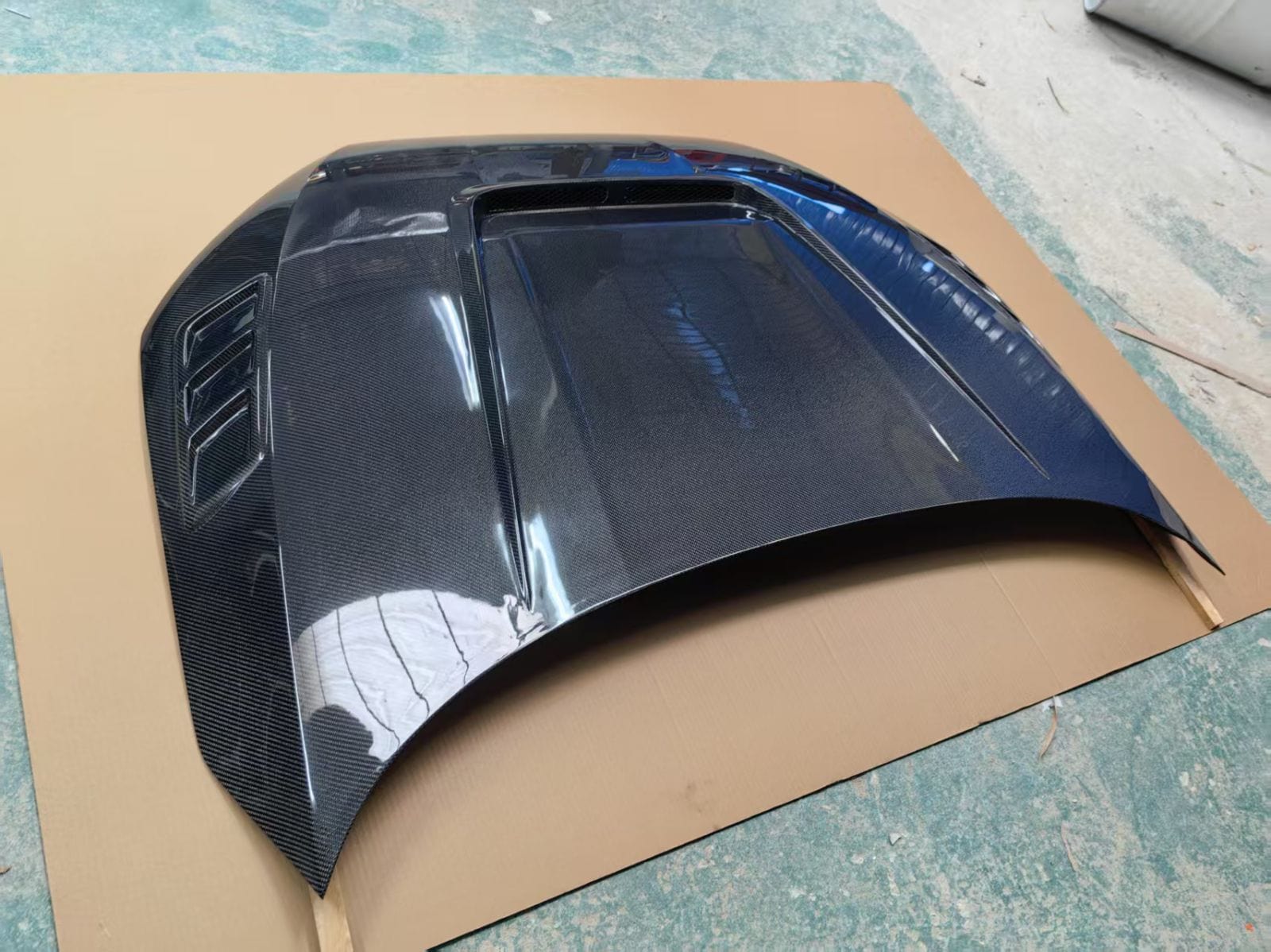 Audi A3 S3 RS3 8Y Front Vented Bonnet Hood 2019-2025 Kazento Carbon Parts Carbon Fiber RS32124-HOOD-KZDA-CF