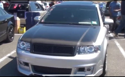 Audi A4 S4 B6 OEM Style Hood Bonnet 2002-2005 Kazento Carbon Parts Carbon Fiber A4B6-HOOD-LN-CF