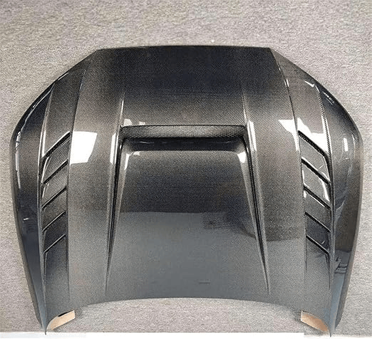 Audi A4 S4 RS4 B9 B9.5 Vented Hood Bonnet 2016-2023 Kazento Carbon Parts Carbon Fiber S4-HOOD-ADL-CF