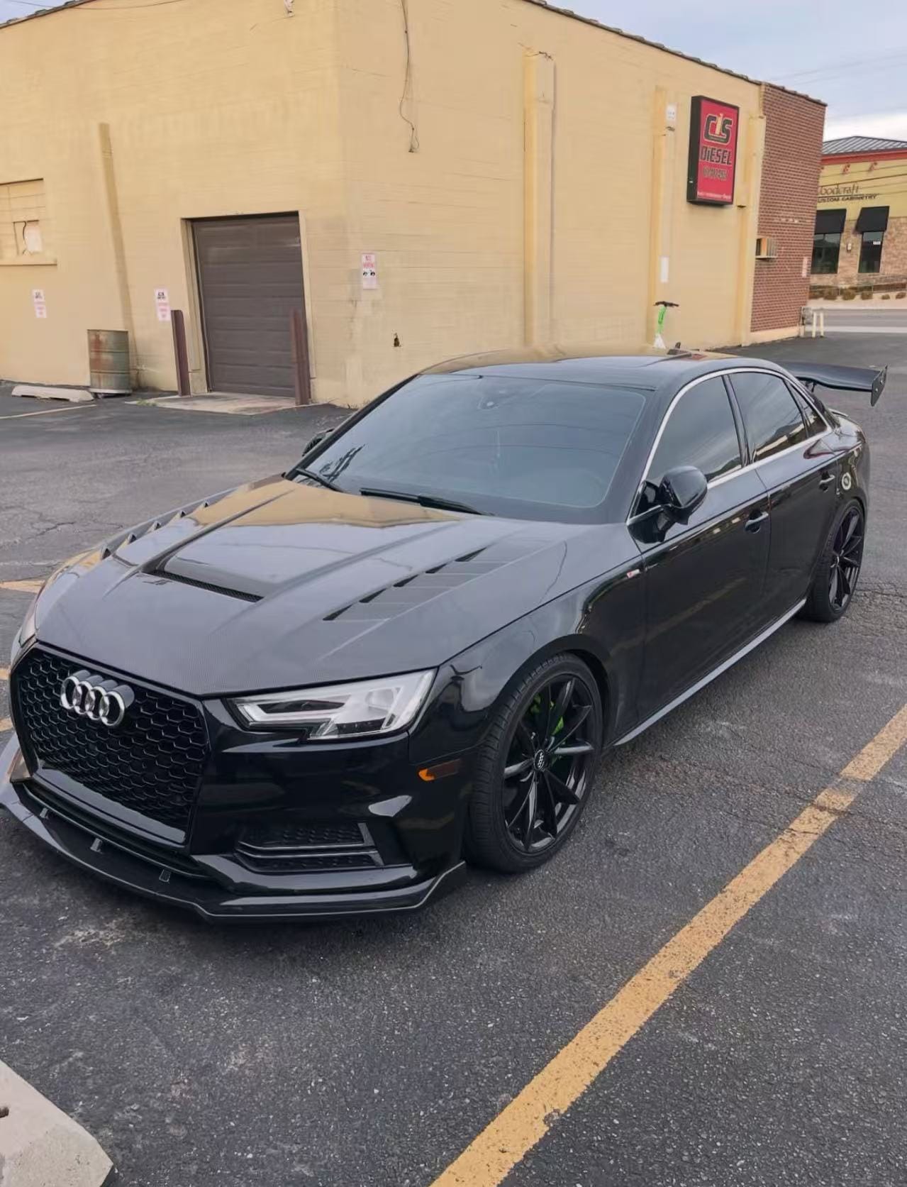 Audi A4 S4 RS4 B9 B9.5 Vented Hood Bonnet 2016-2023