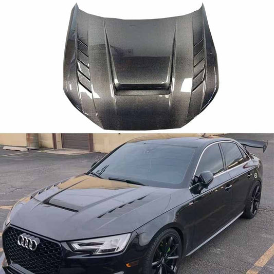 Audi A4 S4 RS4 B9 B9.5 Vented Hood Bonnet 2016-2023
