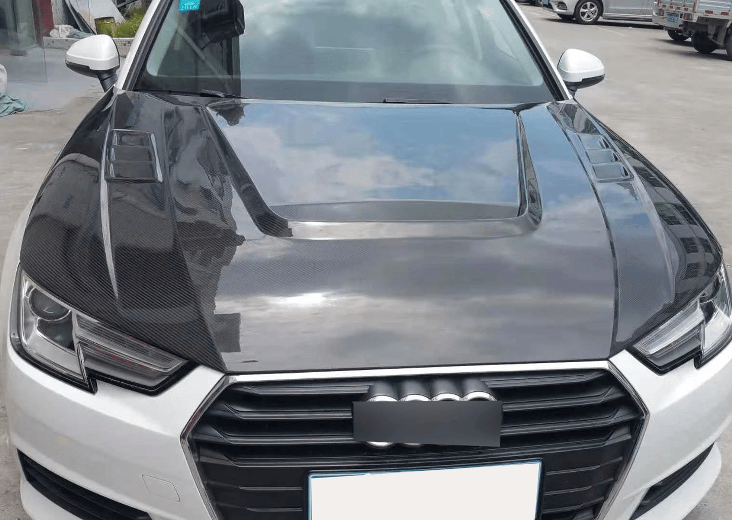 Audi A4 S4 Sline RS4 B9 B9.5 Front Vents Hood Bonnet 2016-2023