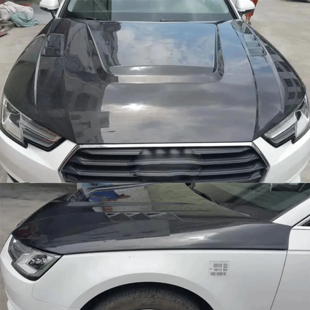Audi A4 S4 Sline RS4 B9 B9.5 Front Vents Hood Bonnet 2016-2023