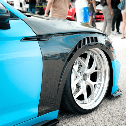 Audi A5 S5 B9 B9.5 Front Vents Fenders 2017-2020 Kazento Carbon Parts Carbon Fiber S5-FF-TD-CF