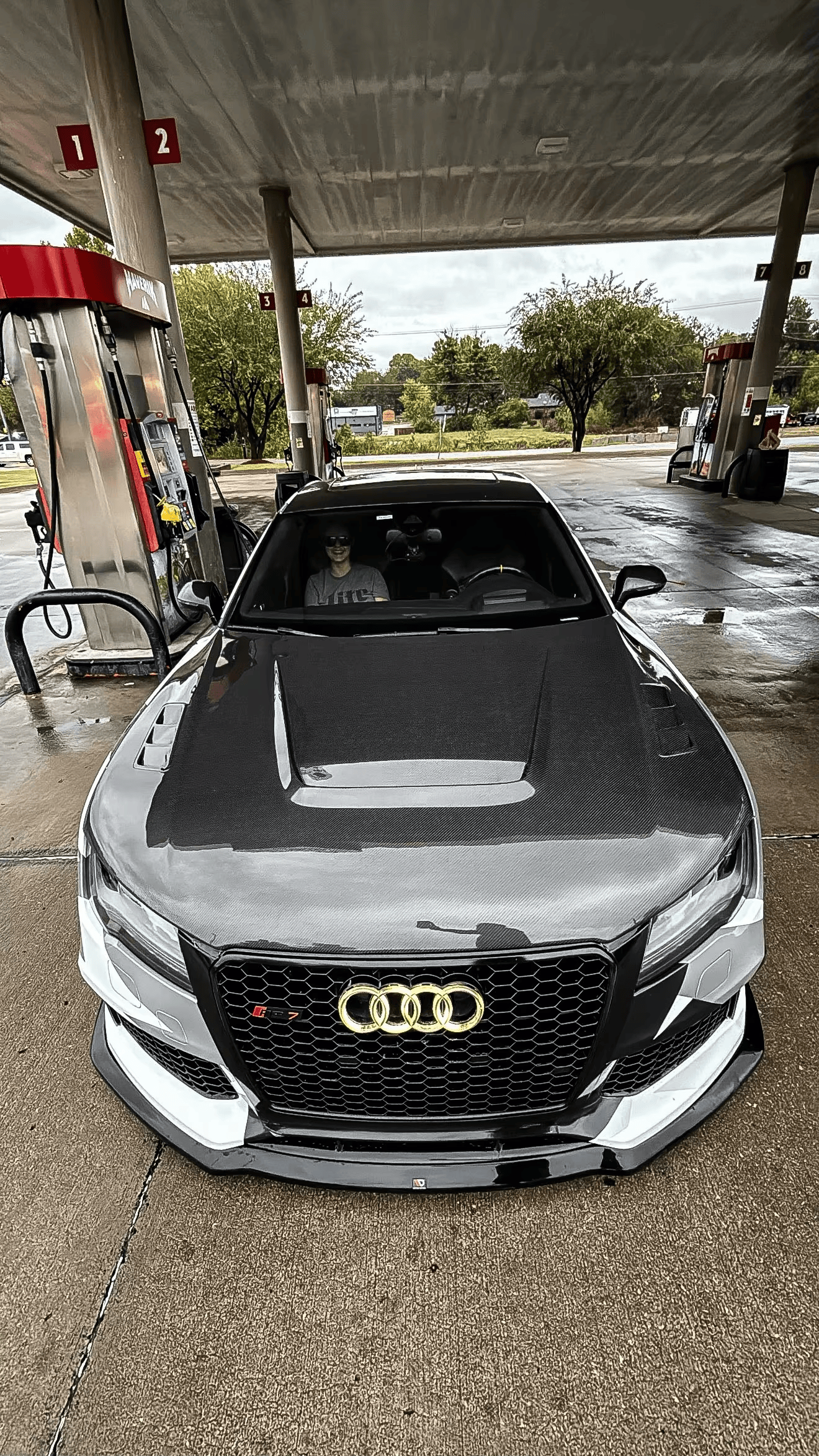 AUDI A7 S7 RS7 C7 C7.5 Front Vented Bonnet Hood 2013-2018