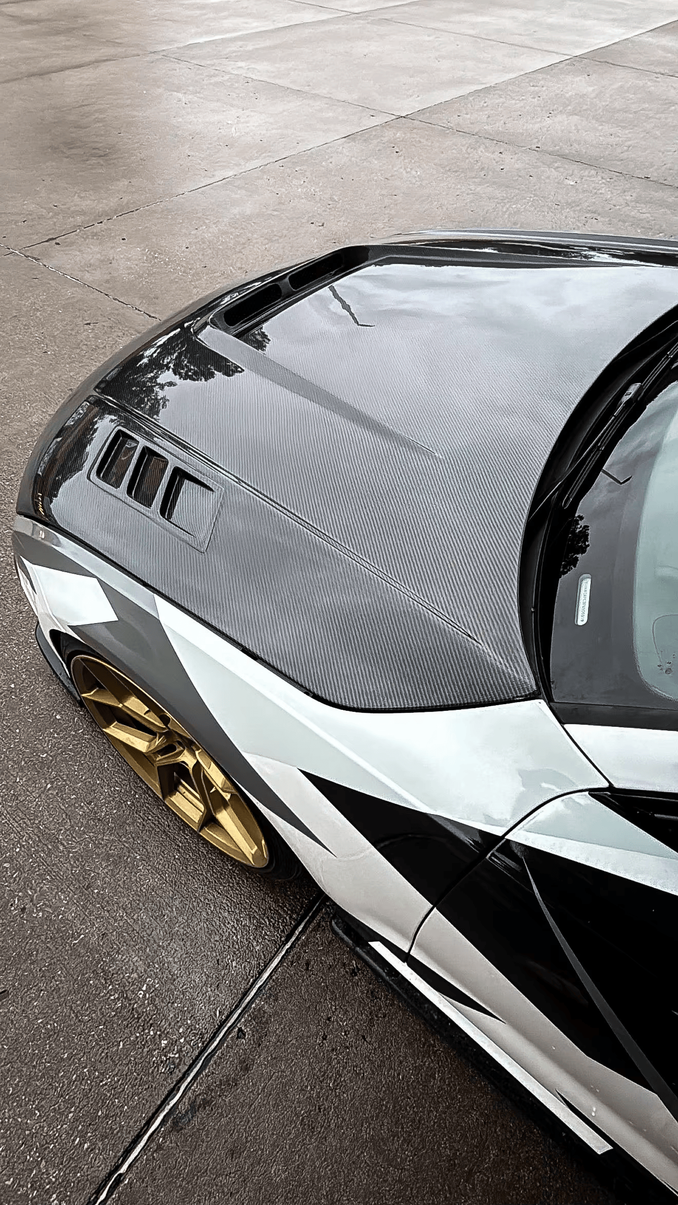 AUDI A7 S7 RS7 C7 C7.5 Front Vented Bonnet Hood 2013-2018