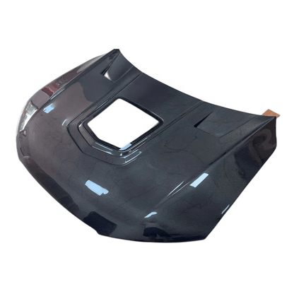 AUDI A7 S7 RS7 C7 Front Vented Hood Bonnet With Glass 2014-2017 Kazento Carbon Parts