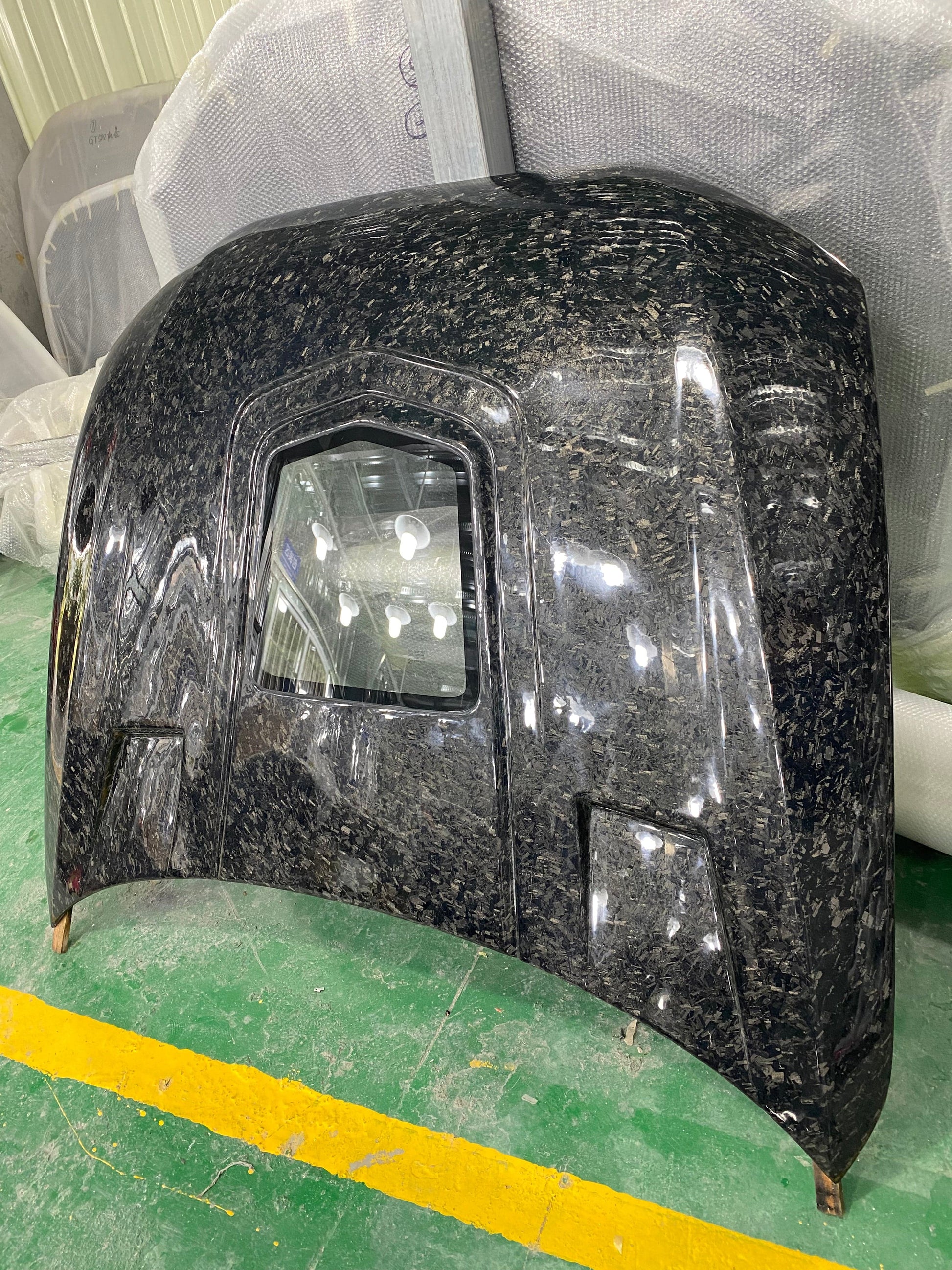 AUDI A7 S7 RS7 C7 Front Vented Hood Bonnet With Glass 2014-2017