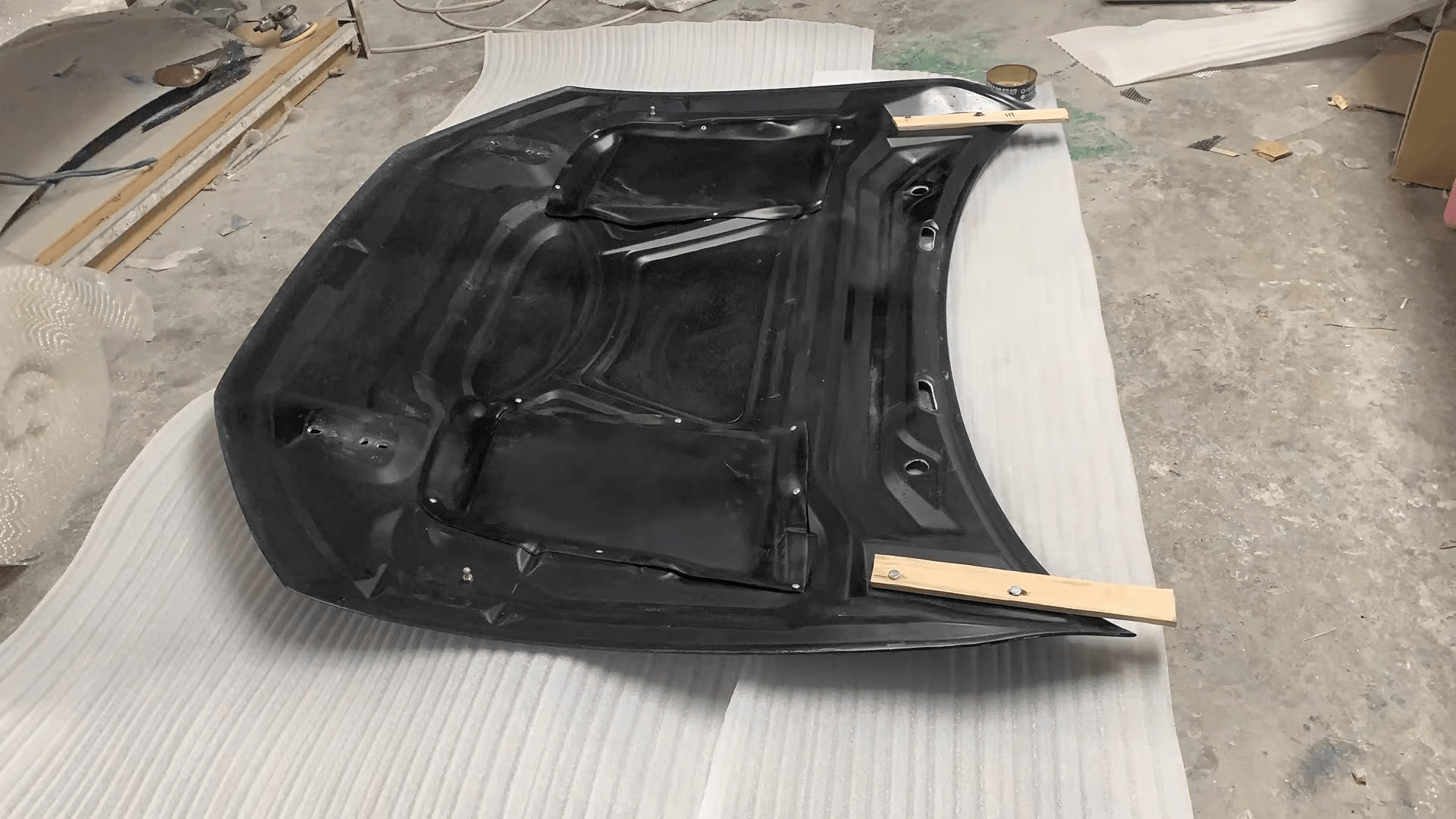 AUDI A7 S7 RS7 C8 C8.5 Front Vented Bonnet Hood 2019-2025 Kazento Carbon Parts Carbon Fiber RS7-HOOD-LN-CF