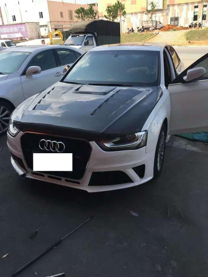 Audi B8.5 A4 S4 RS4 S-Line Front Vented Bonnet Hood 2013-2016