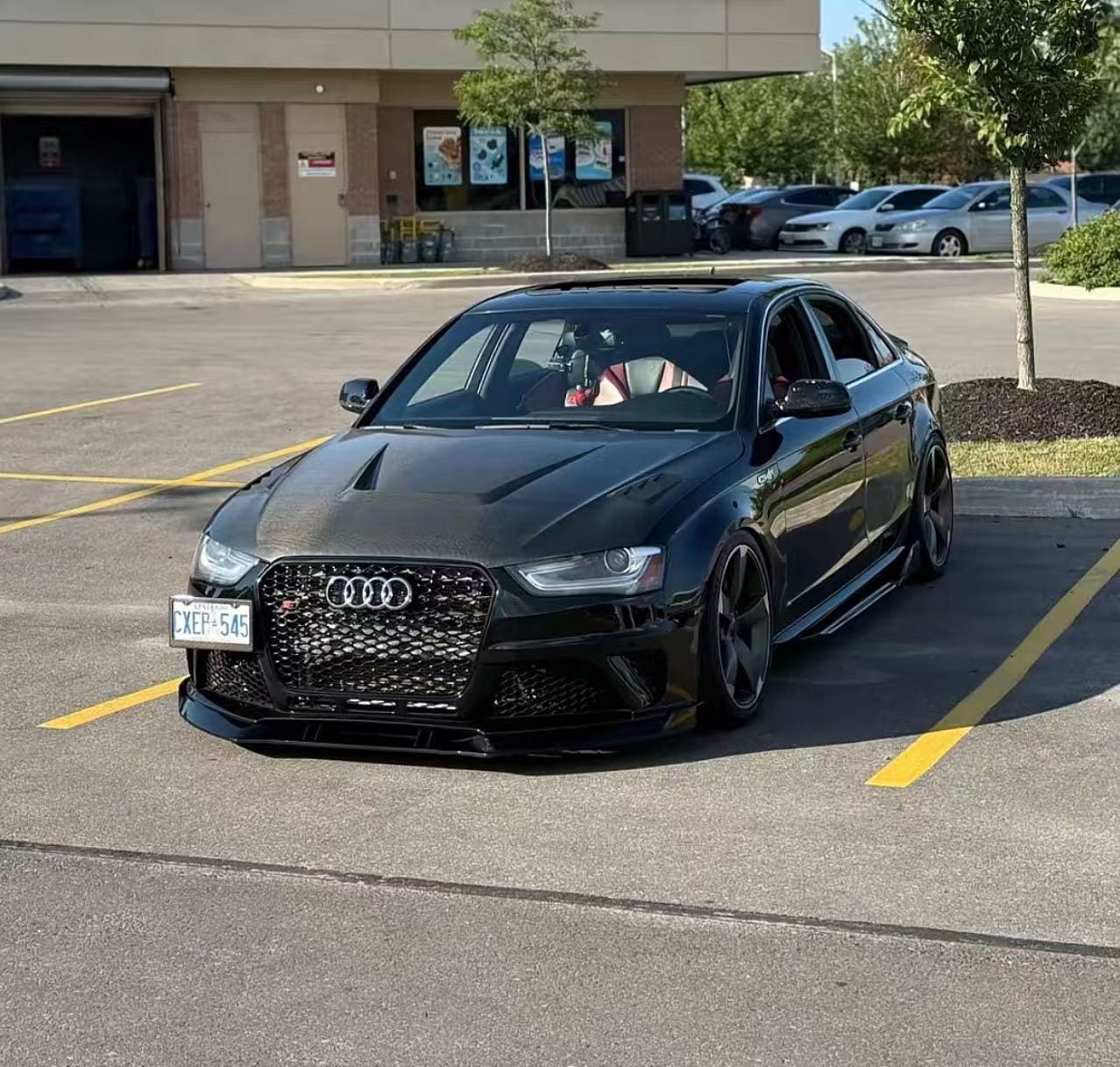 Audi B8.5 S-Line A4 S4 RS4 Front Vented Bonnet Hood 2013-2016