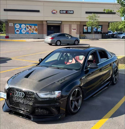 Audi B8.5 S-Line A4 S4 RS4 Front Vented Bonnet Hood 2013-2016