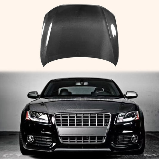 Audi B8 A5 & S5 & RS5 OEM Style Bonnet Hood 2008-2012 Kazento Carbon Parts Carbon Fiber A5-HOOD-LY-CF