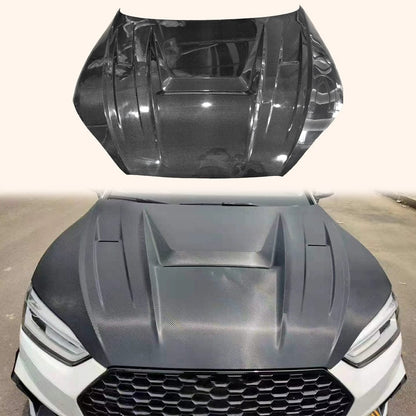 Audi B9 A5 & S5 & RS5 LN Style Front Vented Bonnet Hood 2017-2023