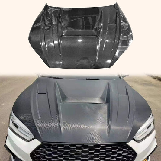 Audi B9 A5 & S5 & RS5 LN Style Front Vented Bonnet Hood 2017-2023