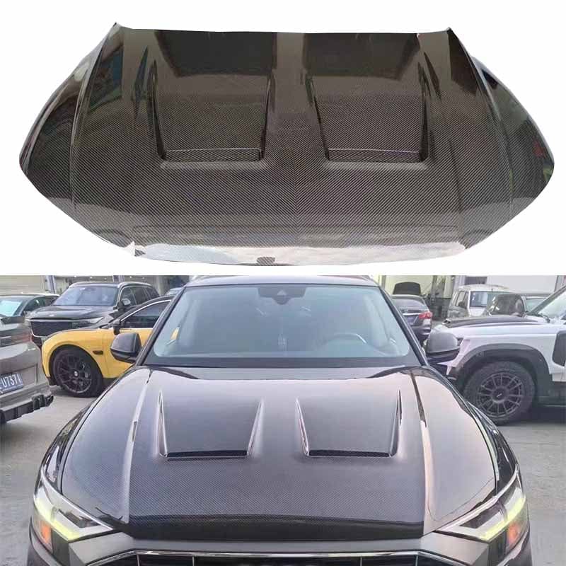 AUDI Q8 SQ8 RSQ8 MS Style Vented Hood Bonnet 2019-2024