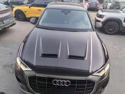AUDI Q8 SQ8 RSQ8 MS Style Vented Hood Bonnet 2019-2024