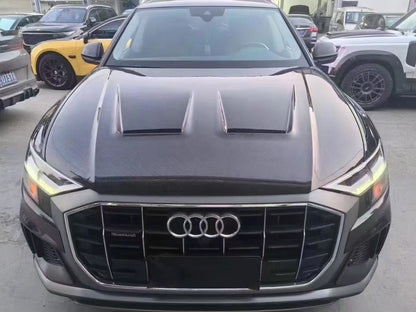 AUDI Q8 SQ8 RSQ8 MS Style Vented Hood Bonnet 2019-2024