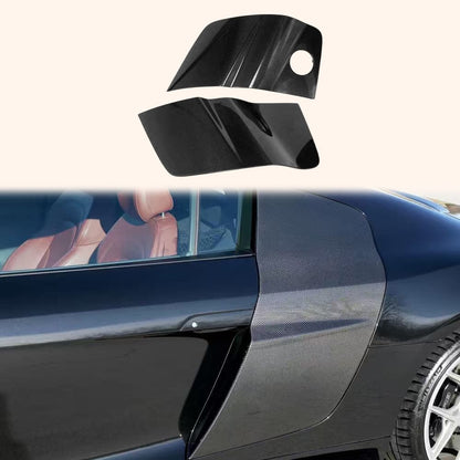 AUDI R8 Gen 1 Carbon Fiber Door Panels 2006-2015 Kazento Carbon Parts Carbon Fiber R8-DOOR-OE-CF