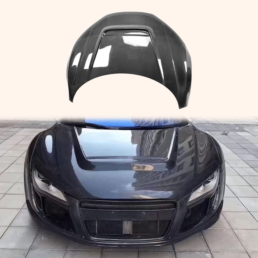 AUDI R8 Gen 1 PPI Style Front Vented Bonnet Hood 2006-2015
