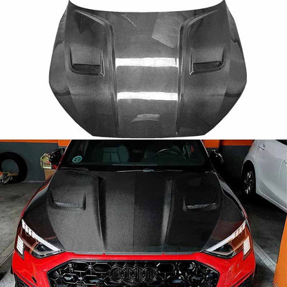 Audi RS3 S3 A3 8Y Sedan Sportback Vented Hood Bonnet 2021-2026