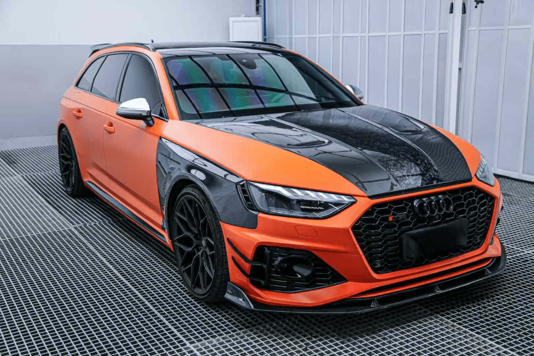 AUDI RS4 S4 A4 B9 B9.5 AE style Front Vents Fenders 2017-2025