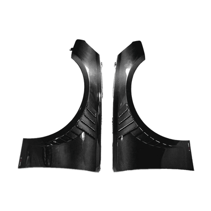 Audi S4 A4 B9 2017-2019 & B9.5 2020-2025 TAK Style Front Vents Fenders Kazento Carbon Parts Carbon Fiber S4-FF-MK-CF