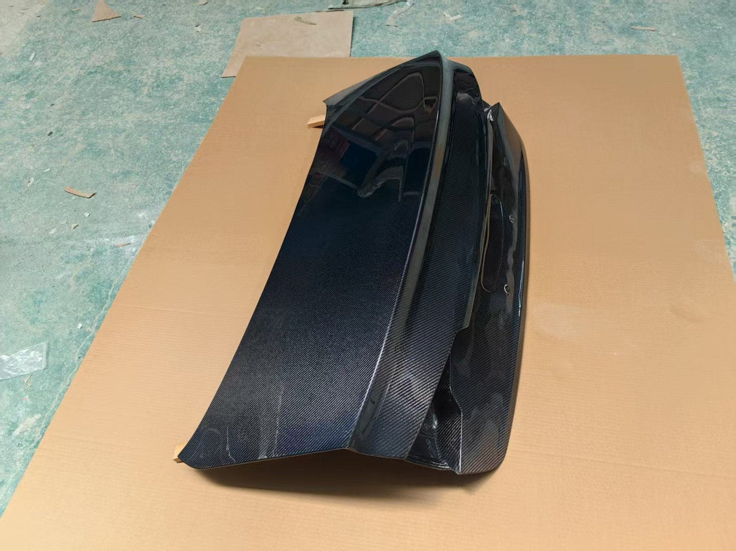 Audi S4 & A4 B9 B9.5 Sedan OEM style Rear Trunk Lid 2017-2025 Kazento Carbon Parts Carbon Fiber S4-TRUNK-4DLN-CF