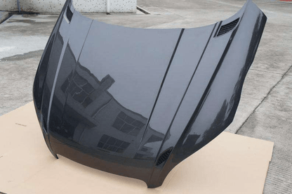 AUDI TT TTS TTRS 8J MK2 Front Vented Bonnet Hood 2008-2015 Kazento Carbon Parts Bonnets/Hoods Carbon Fiber TT2-HOOD-KZ-CF