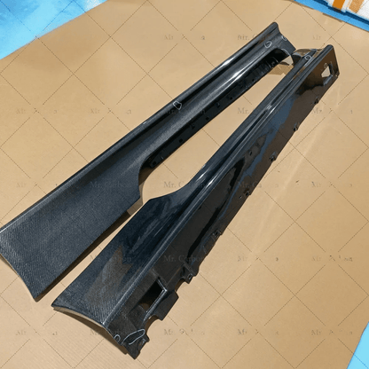 AUDI TT TTS TTRS 8J MK2 OEM Carbon Side Skirts 2008-2015 Pair Kazento Carbon Parts Carbon Fiber TTRS-SS-LN-CF