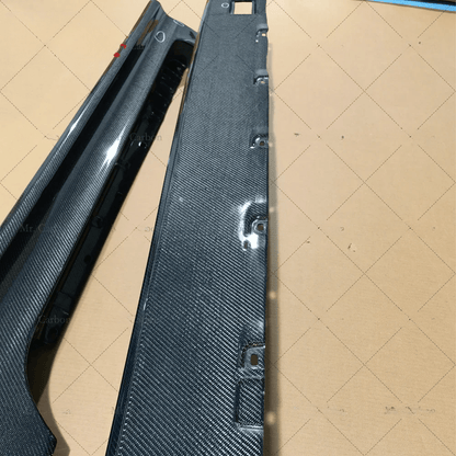 AUDI TT TTS TTRS 8J MK2 OEM Carbon Side Skirts 2008-2015 Pair