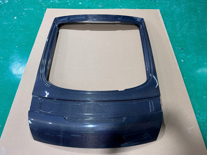 AUDI TT TTS TTRS 8J MK2 OEM Style Carbon Trunk Lid 2008-2015 Kazento Carbon Parts Carbon Fiber TTRS-TRUNK-LN-CF