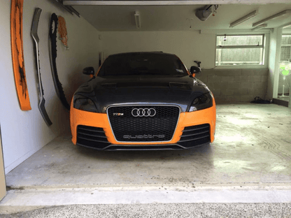 AUDI TT TTS TTRS 8J MK2 R8 Style Front bumper 2008-2015 Kazento Carbon Parts