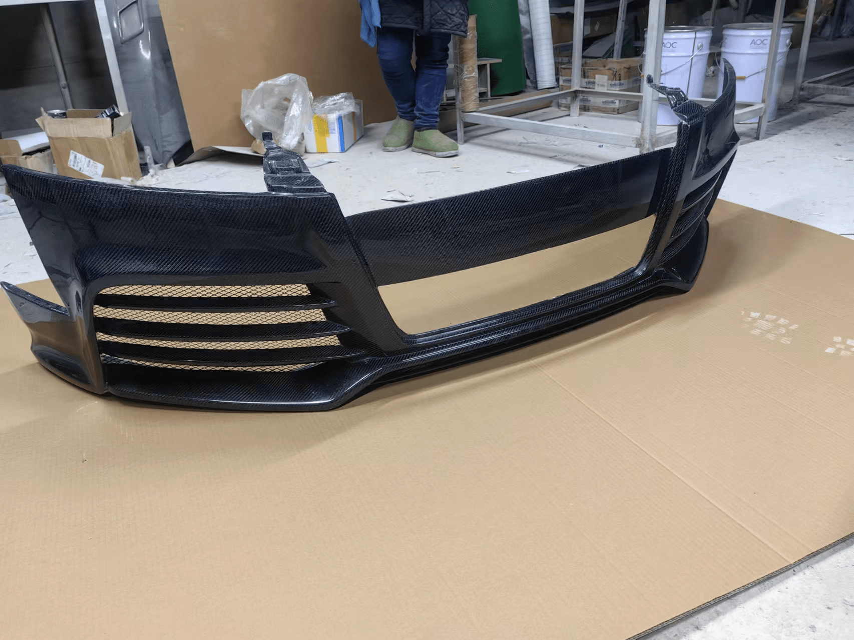 AUDI TT TTS TTRS 8J MK2 R8 Style Front bumper 2008-2015
