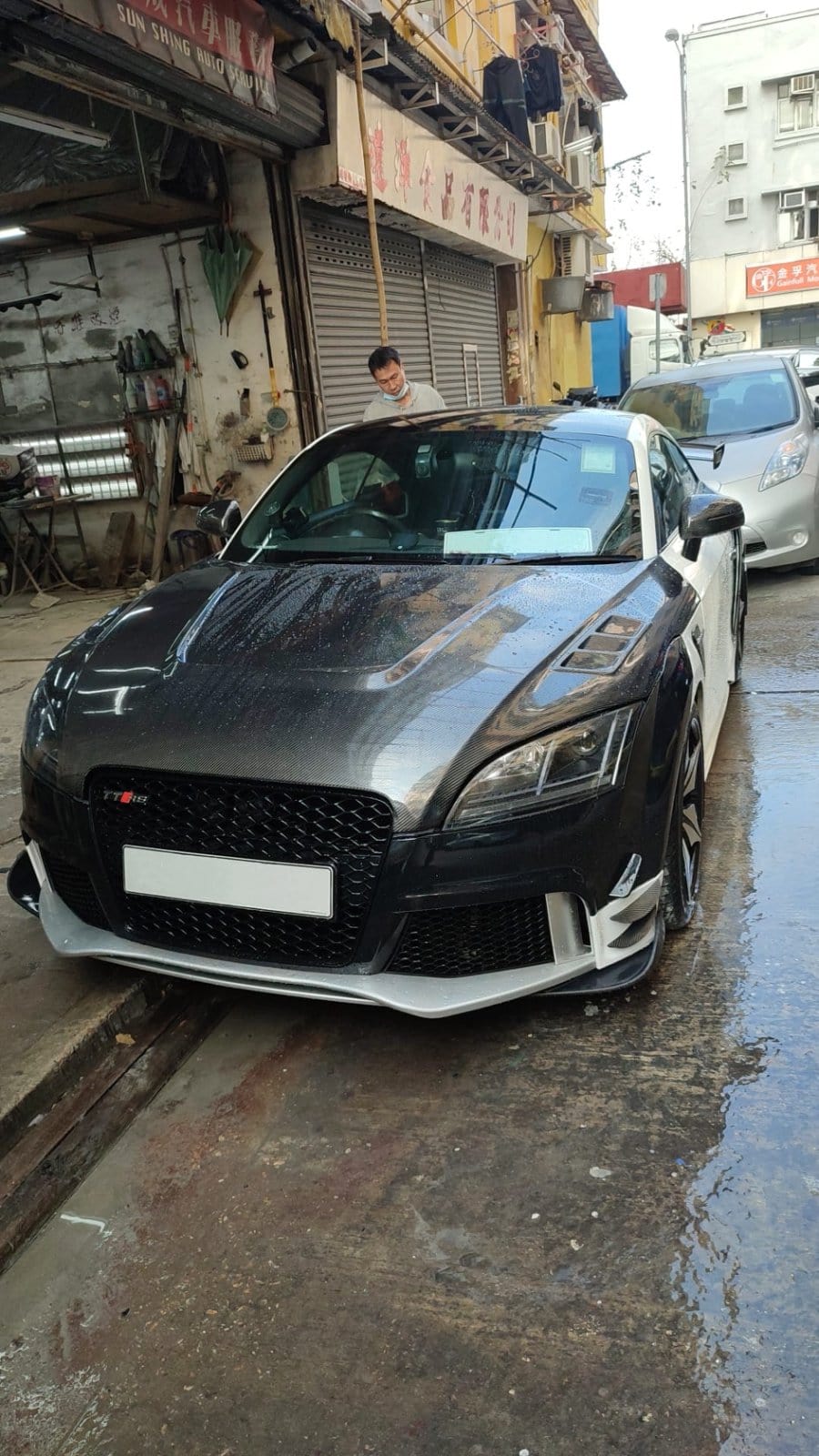 AUDI TT TTS TTRS 8J MK2 Vented Bonnet Hood 2008-2015